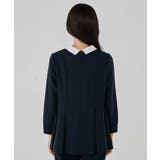 2WAYサテン襟付きペプラムブラウス | a.v.v【WOMEN】 | 詳細画像50