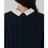 2WAYサテン襟付きペプラムブラウス | a.v.v【WOMEN】 | 詳細画像53