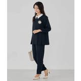 2WAYサテン襟付きペプラムブラウス | a.v.v【WOMEN】 | 詳細画像6