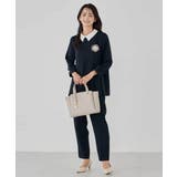 2WAYサテン襟付きペプラムブラウス | a.v.v【WOMEN】 | 詳細画像7