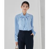 【洗える】2WAY袖プリーツボウタイブラウス | a.v.v【WOMEN】 | 詳細画像2