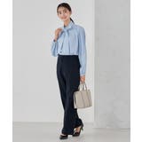 【洗える】2WAY袖プリーツボウタイブラウス | a.v.v【WOMEN】 | 詳細画像3