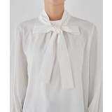 【洗える】2WAY袖プリーツボウタイブラウス | a.v.v【WOMEN】 | 詳細画像38