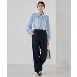 【洗える】2WAY袖プリーツボウタイブラウス | a.v.v【WOMEN】 | 詳細画像4