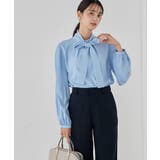 【洗える】2WAY袖プリーツボウタイブラウス | a.v.v【WOMEN】 | 詳細画像46