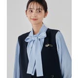 【洗える】2WAY袖プリーツボウタイブラウス | a.v.v【WOMEN】 | 詳細画像7