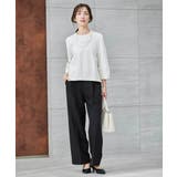 ジャガードコクーンブラウス | a.v.v【WOMEN】 | 詳細画像10 