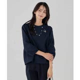 ジャガードコクーンブラウス | a.v.v【WOMEN】 | 詳細画像2 