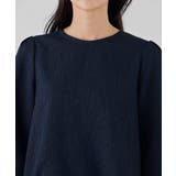 ジャガードコクーンブラウス | a.v.v【WOMEN】 | 詳細画像24 