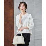 ジャガードコクーンブラウス | a.v.v【WOMEN】 | 詳細画像7 