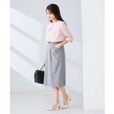 【洗える/ストレッチ】バーチャームボウタイブラウス | a.v.v【WOMEN】 | 詳細画像16