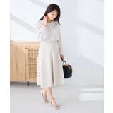 【洗える/ストレッチ】バーチャームボウタイブラウス | a.v.v【WOMEN】 | 詳細画像24