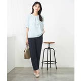 チャーム付きボウタイブラウス | a.v.v【WOMEN】 | 詳細画像4 