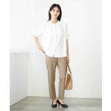 配色パイピングブラウス | a.v.v【WOMEN】 | 詳細画像10 