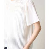 【洗える】フリルネックプリーツブラウス | a.v.v【WOMEN】 | 詳細画像32 