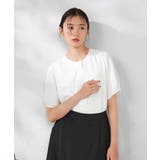 【ストレッチ/洗える】チャーム付きボウタイブラウス | a.v.v【WOMEN】 | 詳細画像11 