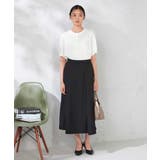 【ストレッチ/洗える】チャーム付きボウタイブラウス | a.v.v【WOMEN】 | 詳細画像13 