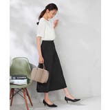 【ストレッチ/洗える】チャーム付きボウタイブラウス | a.v.v【WOMEN】 | 詳細画像15 