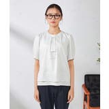 【ストレッチ/洗える】チャーム付きボウタイブラウス | a.v.v【WOMEN】 | 詳細画像23 