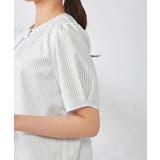 【ストレッチ/洗える】チャーム付きボウタイブラウス | a.v.v【WOMEN】 | 詳細画像27 