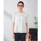 【ストレッチ/洗える】チャーム付きボウタイブラウス | a.v.v【WOMEN】 | 詳細画像30 