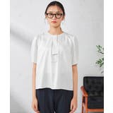 【ストレッチ/洗える】チャーム付きボウタイブラウス | a.v.v【WOMEN】 | 詳細画像35 