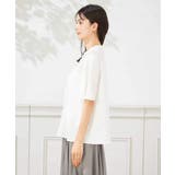 【洗える】ピンタックブラウス | a.v.v【WOMEN】 | 詳細画像9