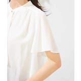 【洗える】ドビードットラッフルブラウス | a.v.v【WOMEN】 | 詳細画像20 