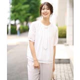 ボウタイ2wayメタルチャーム付きブラウス | a.v.v【WOMEN】 | 詳細画像42