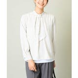 アイボリー | メタルパーツレイヤードブラウス | a.v.v【WOMEN】