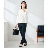 【洗える】バーチャームボウタイブラウス | a.v.v【WOMEN】 | 詳細画像11 