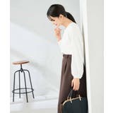 【洗える】バーチャームボウタイブラウス | a.v.v【WOMEN】 | 詳細画像14 