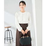 【洗える】バーチャームボウタイブラウス | a.v.v【WOMEN】 | 詳細画像17 