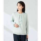 【洗える】バーチャームボウタイブラウス | a.v.v【WOMEN】 | 詳細画像2 