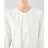 【洗える】バーチャームボウタイブラウス | a.v.v【WOMEN】 | 詳細画像27 