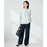 【洗える】バーチャームボウタイブラウス | a.v.v【WOMEN】 | 詳細画像5 