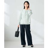 【洗える】バーチャームボウタイブラウス | a.v.v【WOMEN】 | 詳細画像6 