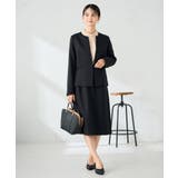 【洗える】プチハイネックギャザードビードットブラウス | a.v.v【WOMEN】 | 詳細画像11 