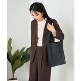 【洗える】プチハイネックギャザードビードットブラウス | a.v.v【WOMEN】 | 詳細画像24 