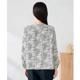 【洗える】プリントケープ風ブラウス | a.v.v【WOMEN】 | 詳細画像11