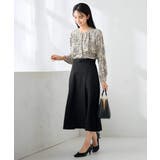 【洗える】プリントケープ風ブラウス | a.v.v【WOMEN】 | 詳細画像20