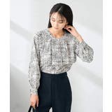 【洗える】プリントケープ風ブラウス | a.v.v【WOMEN】 | 詳細画像27