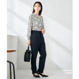 【洗える】プリントケープ風ブラウス | a.v.v【WOMEN】 | 詳細画像4