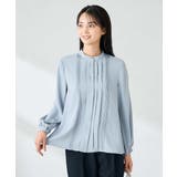 【洗える/WEB限定】ピンタックブラウス | a.v.v【WOMEN】 | 詳細画像1 