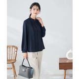 【洗える/WEB限定】ピンタックブラウス | a.v.v【WOMEN】 | 詳細画像10 