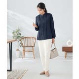 【洗える/WEB限定】ピンタックブラウス | a.v.v【WOMEN】 | 詳細画像13 