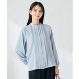 【洗える/WEB限定】ピンタックブラウス | a.v.v【WOMEN】 | 詳細画像3 