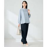 【洗える/WEB限定】ピンタックブラウス | a.v.v【WOMEN】 | 詳細画像5 