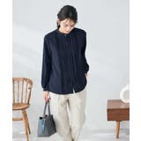 【洗える/WEB限定】ピンタックブラウス | a.v.v【WOMEN】 | 詳細画像9 