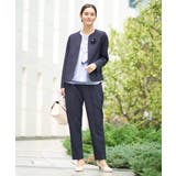 【洗える/イージーケア/ストレッチ】ダブルクロスキーネックジャケット | a.v.v【WOMEN】 | 詳細画像13 